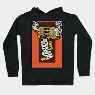 Willy Wonka Bar Illustration Hoodie